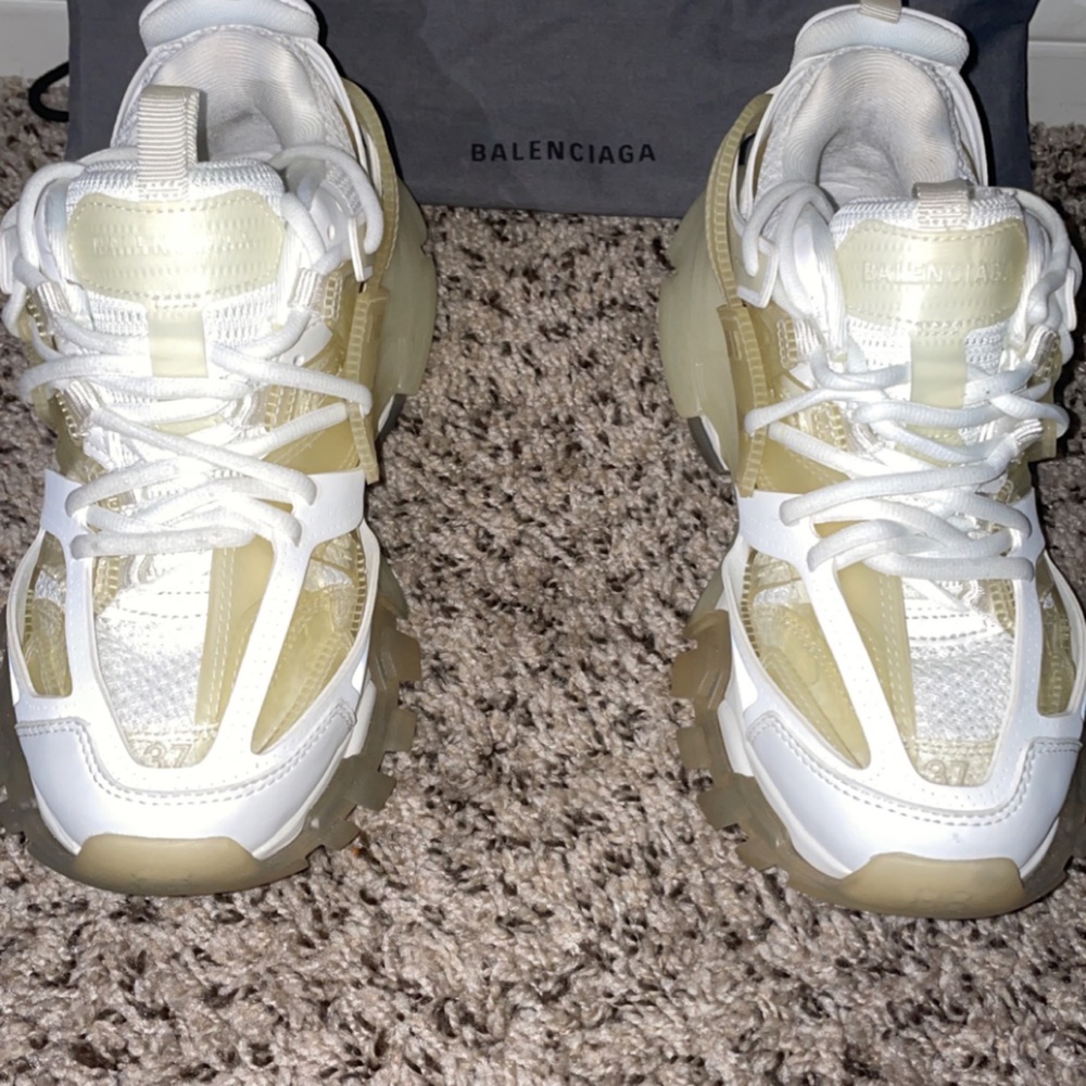 Balenciaga track sneaker white